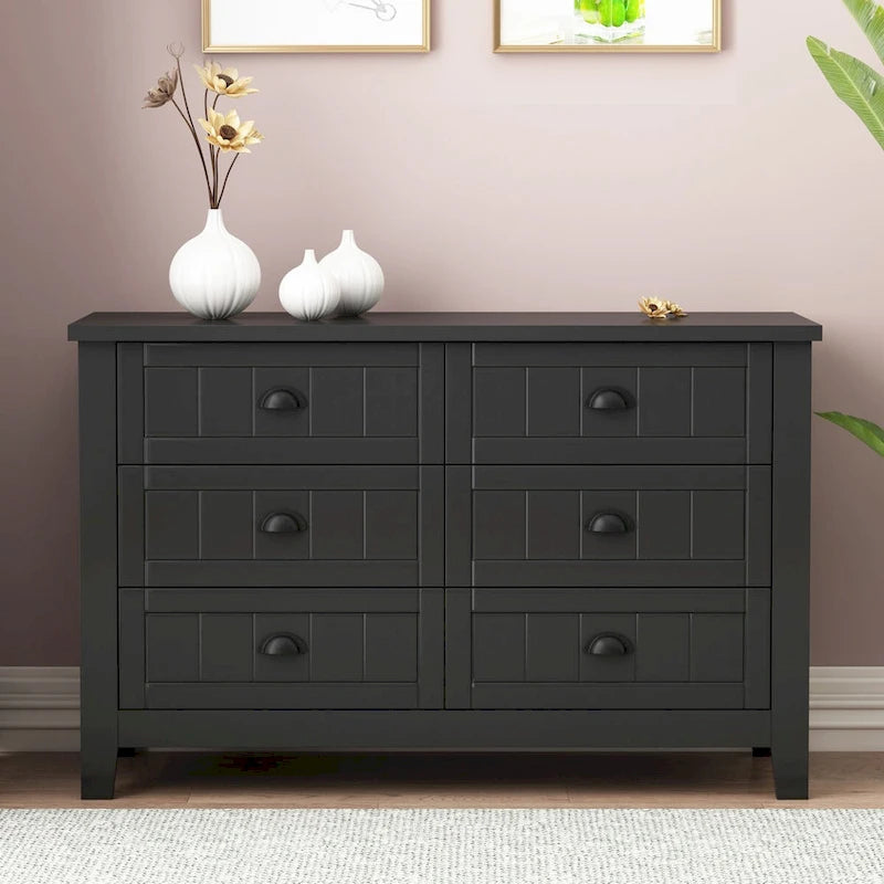 Drawer Dresser side cabinet,buffet sideboard,buffet service counter, solid wood frame,plasticdoor panel
