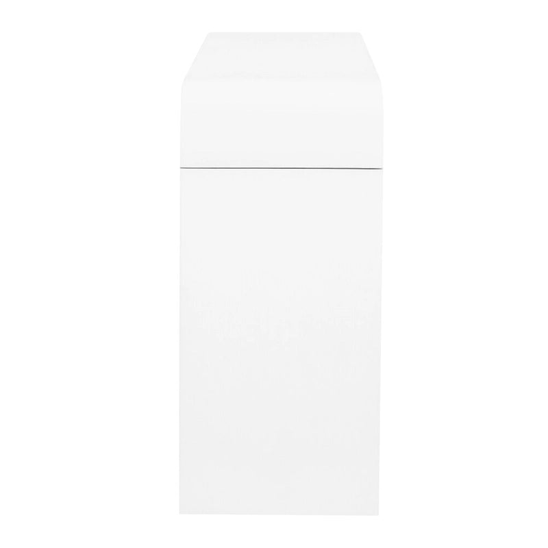 Meuble de rangement 4 portes rayé avec étagère réglable et pieds en pin massif