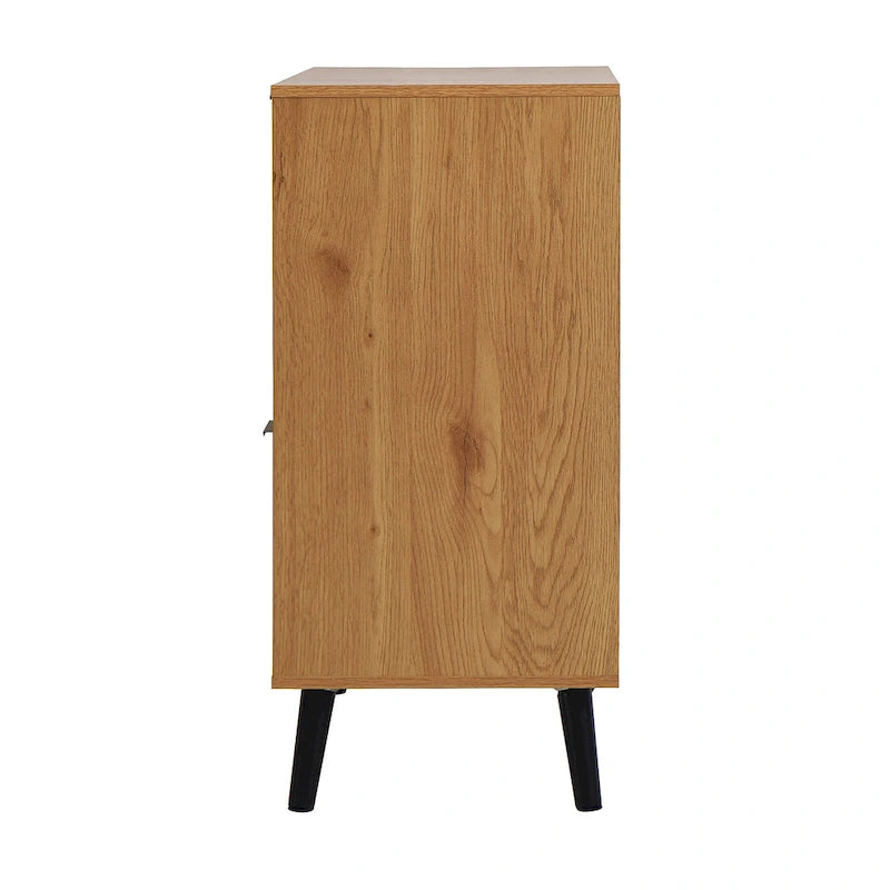 Bahut de style Mid-Century avec 3 tiroirs et une étagère réglable